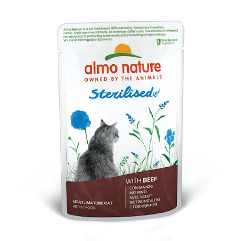 Sterilized 70gr Manzo Bustine