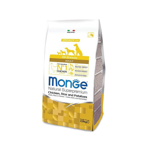 Monge 2,5kg Ab Adulto Pollo E Patate