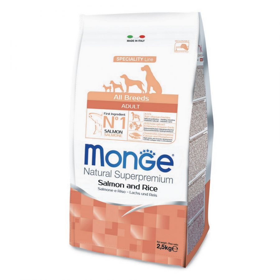 Monge 2,5kg Ab Adulto Salmone