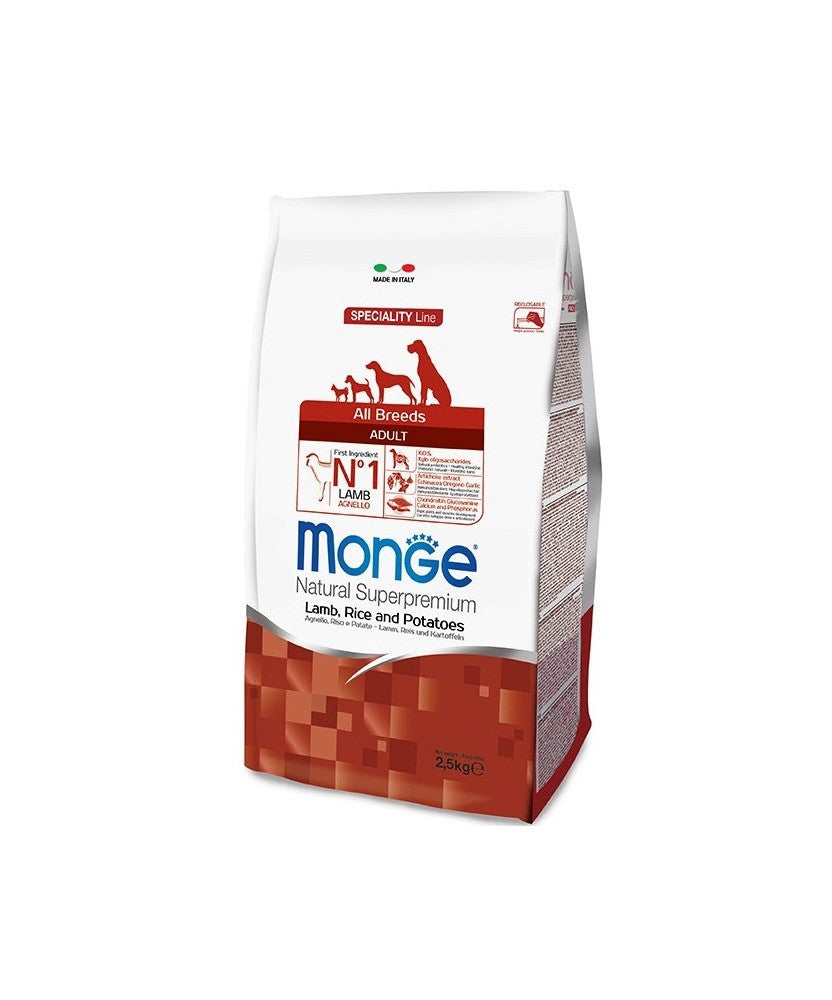 Monge 2,5kg Ab Adulto Agnello E Patate