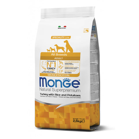 All Breeds Tacchino, Riso, Patate 12kg