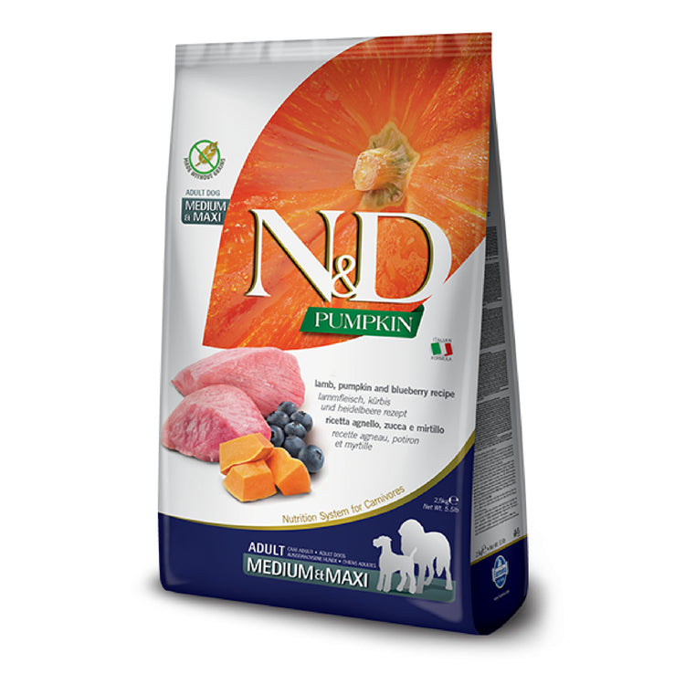N&d Zucca Agnello M&l 2,5kg