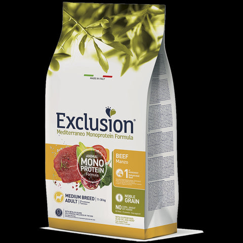 Medium Breed 3kg Manzo