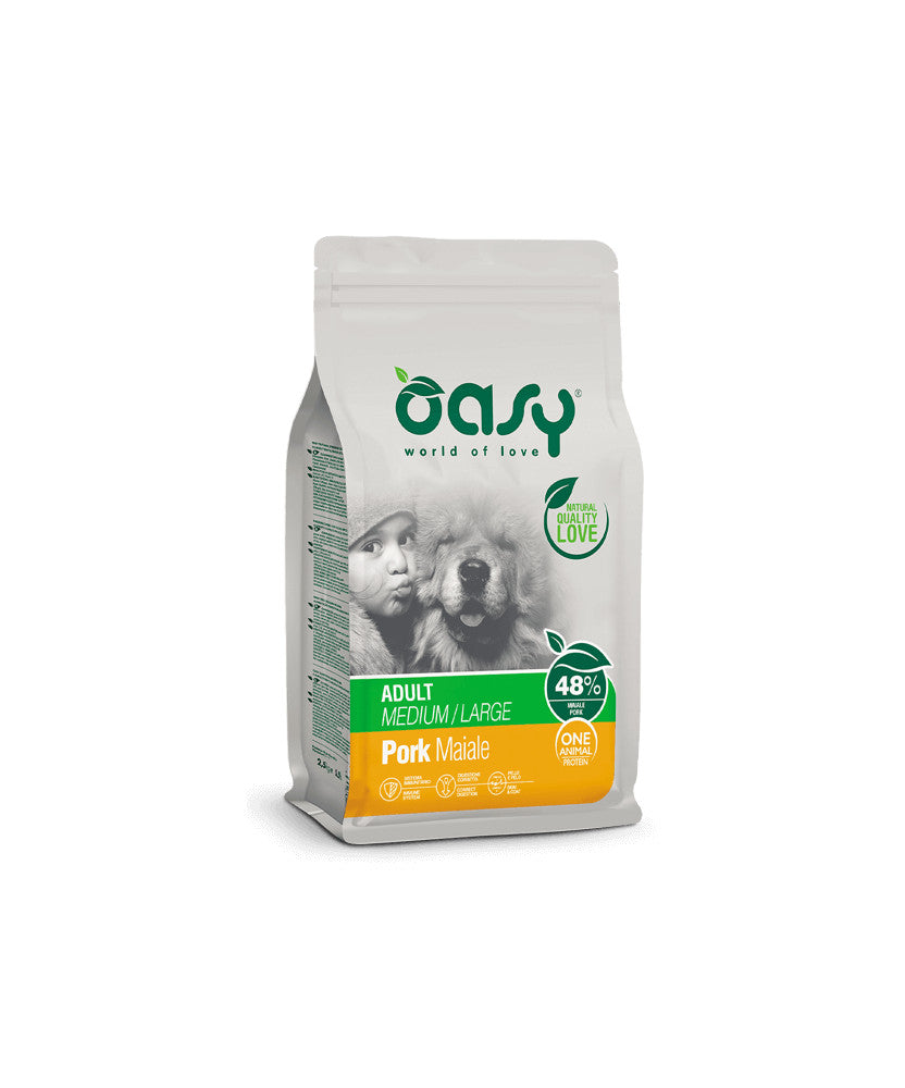 Oasy Medium Large Maiale 2,5kg