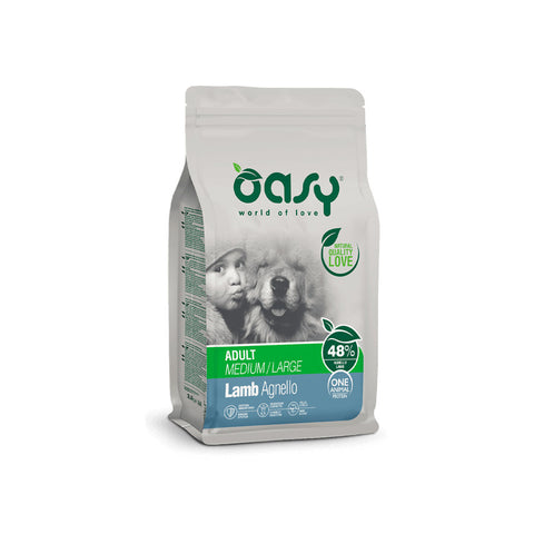 Oasy Medium Large 2,5kg Agnello